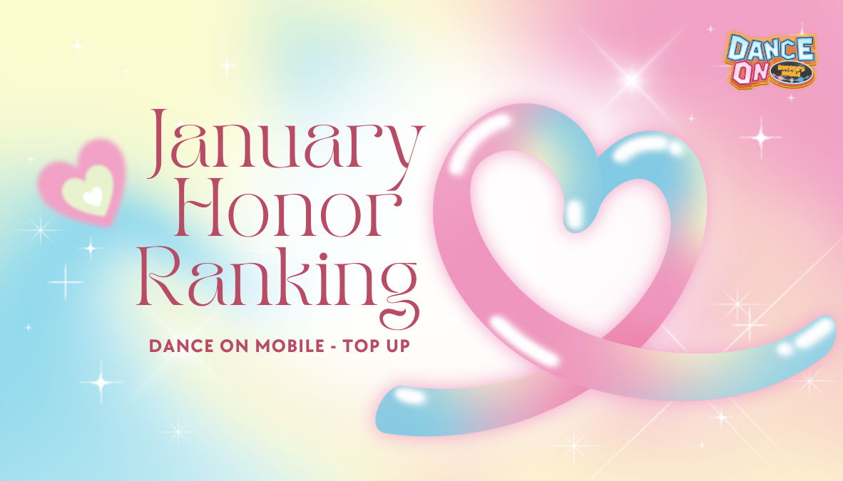 JANUARY HONOR RANKING - TOP UP